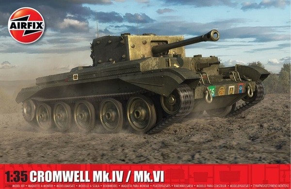 Airfix A1384 - 1:35 Cruiser Mk.Viii A27M Cromwell Mk.Iv / Mk.Vi - Neu-image