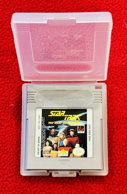 1993 STAR TREK THE NEXT GENERATION Nintendo Game Boy Authentic Tested Works Case