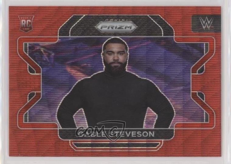2022 Panini Prizm WWE Ruby Wave Prizm Gable Steveson #23 z4k