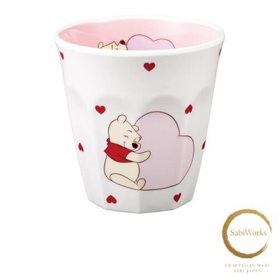 Neu Skater Melamin Becher 270ml Disney Winnie the Pooh HUGHEART BEIGE für Jungen