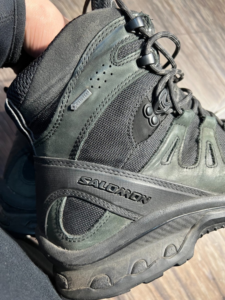 Salomon Quest 4D 3 GTX Mens Hiking Boots Green Black Gore-Tex 373478 Size 10.5 Salomon Men main image 3