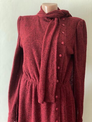 Vintage Jean-Louis Scherrer Dress   Rare Collector s Piece, 1960s-70s, Size M