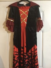Spooktacular Creations Halloween Vampiress Princess Girl Size M 8-10yr 