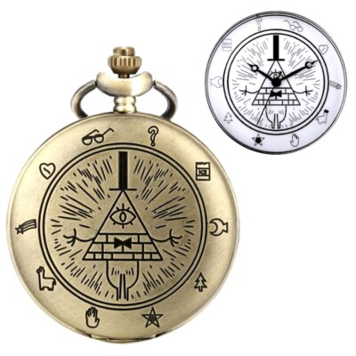 Bill Cipher Gravity Falls Taschenuhr Taschenuhr (Ref. 3)