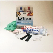 Plastic Boat Repair West System 655k G/Flex Epoxy Adhesive Repair Kit