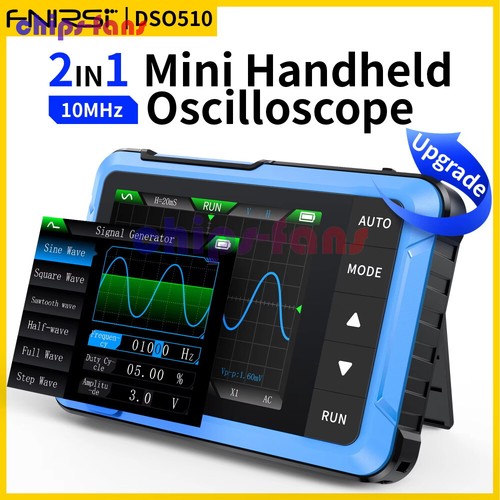 FNIRSI 2C23T / 2C53T Handheld Digital Oscilloscope Multimeter Signal Generator - Picture 13 of 13