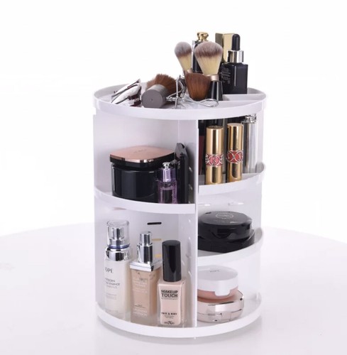 Happy Girl Flexible Spinning Cosmetic Organizer - 第 1/7 張圖片