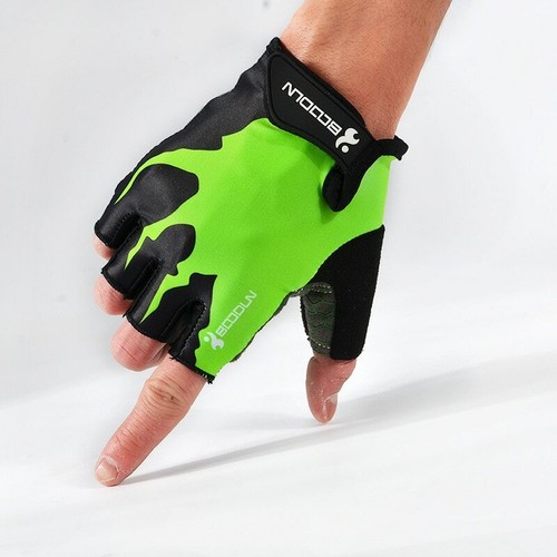 Cycling Gloves Bicycle Gel Mtb Summer Fingerless Training Accessories Glove - Picture 14 of 17