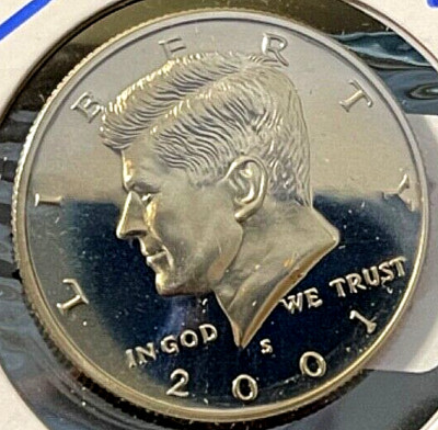 2001 S Proof Kennedy Half Dollar Uncirculated US Mint | eBay