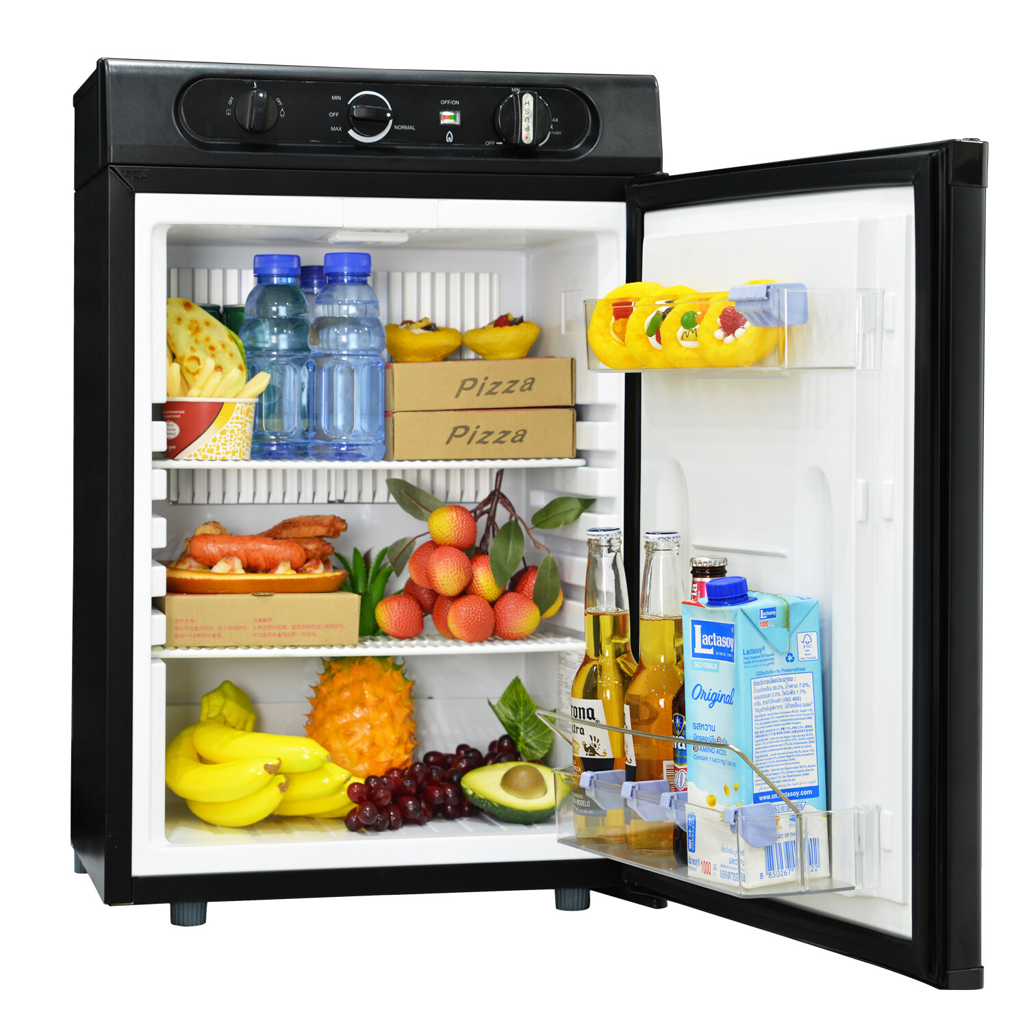 SMAD Camper Fridge 60L Propane Gas Refrigerator RV Cooler LPG DC 12V AC