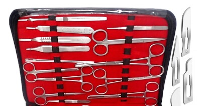 157 Pezzi Strumenti Chirurgici Veterinari Kit Strumenti Chirurgici Da Campo Militare USA - 157 Pezzi Per Emergenze E Uso Veterinario Strumenti Primo Soccorso - Foto 7