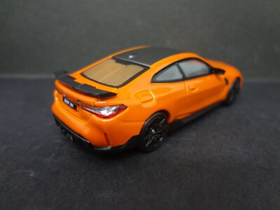 Mini GT BMW M4 M Performance fire orange with rubber tires 1:64 | eBay