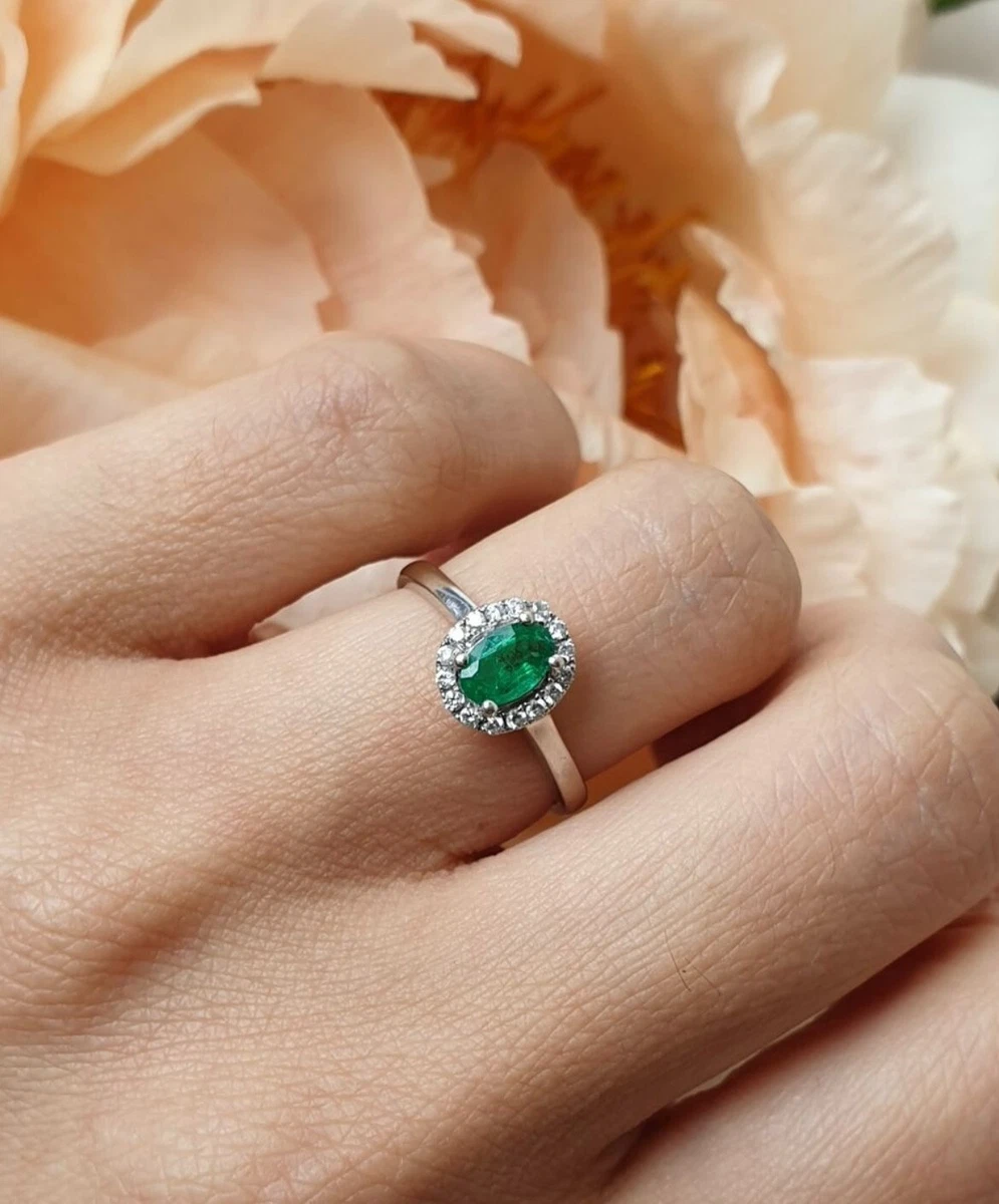 Emerald Ring Natural Rose Gold Plated Sterling Silver/ Natural Treated  Emerald Floral Edwardian Filigree custom Made Design70z - Etsy | Edwardian  jewelry, Antique emerald ring, Rose gold emerald ring