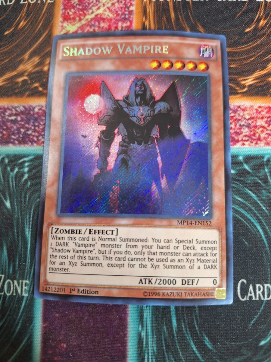 vampire deck yugioh 2014 Complete Custom for Yu-Gi-Oh! GX may be 1st or Unlimited Edition Vampire Sorcerer MP14-EN151 Prices |