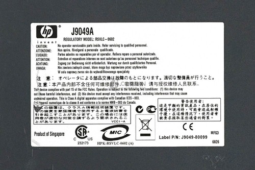 J9049A HP 2900-24G 24-PORT 1GB RJ-45 4-PORT 1GB SFP 2-PORT 10GB XFP SWITCH - Photo 4/8
