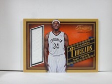 2013-14 Panini Timeless Treasures Treasured Threads Paul Pierce #21 HOF