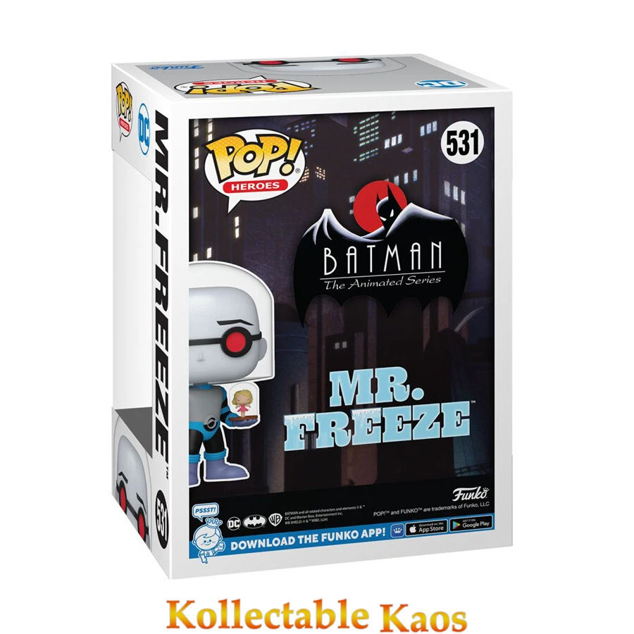 Batman: The Animated Series - Mr Freeze with Nora Pop! Vinyl Figure (RS) #531 - image 2 of 3