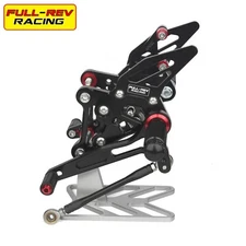 FULL-REV For KTM 1290 SUPER DUKE 1290 CNC Adjustable Rearset Foot Pegs Footrests