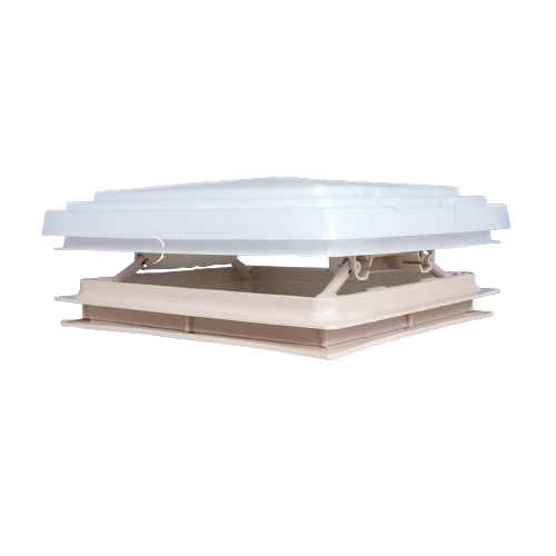 Roof Vent Sky Light Caravan Motorhome 400 x 400mm Flynet Beige MPK Rooflight - Picture 6 of 6