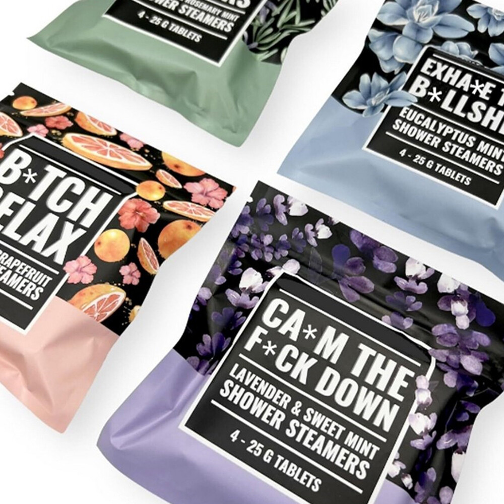 Swear Shower Steamers Gift Set, Shower Steamers, Aromatherapy SPA Kit