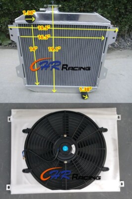 Radiator+Shroud+Fan For Ford Capri MK1 MK2 MK3 Kent 1.3L 1.6L/2.0L Essex/Escort