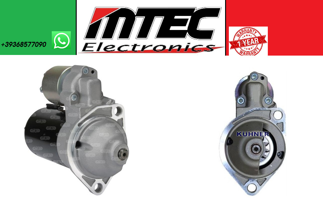 Démarreur OE 0001107040 de précision pour bloc Lombardini Diesel