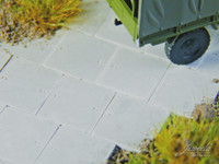 Beton StraßEnplatten Art.Nr. 28257 Spur H0 1:87