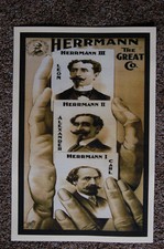 Herrmann The Great magician poster #9 1900 Leon Alexander Carl