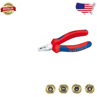 Ergonomic 4.33'' Mini Pliers with Multi-Component Grips - Lightweight Design