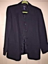 GAP LINED RAYON POLYESTER SPORTS COAT WOMENS BUSINESS Blazer JACKET SIZE 12