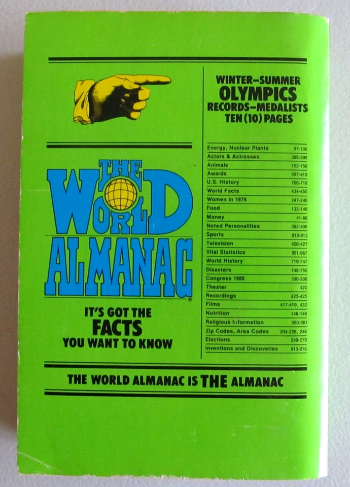 1980 Back In The Day Almanac – Libretto Di 24 Pagine / Biglietto D'Auguri - 3