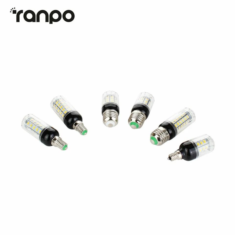 E27 E14 B22 LED Maïs Lampe Ampoules 5730 SMD 9W 12W 15W 20W 25W 30W 35W Blanc - Photo 4/4