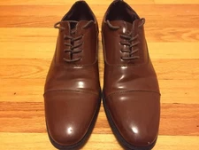 Kenneth Cole Unlisted Mens Half Time Oxford Brown Size 8.5
