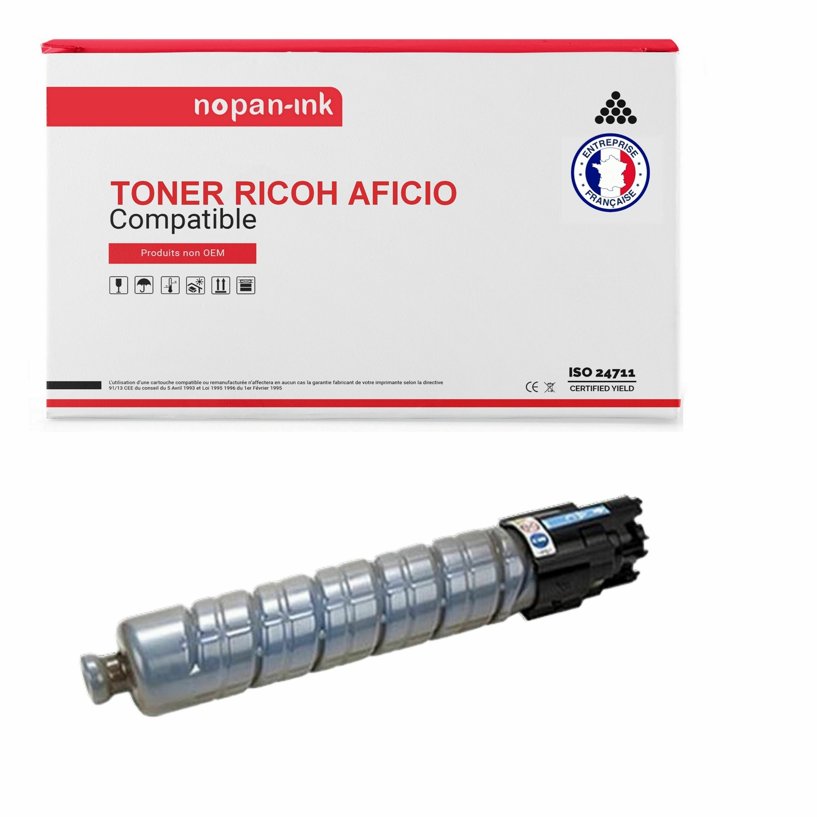 Toner Ricoh 841459 cyan compatible NOPAN-INK pour vos réunions d'équipe