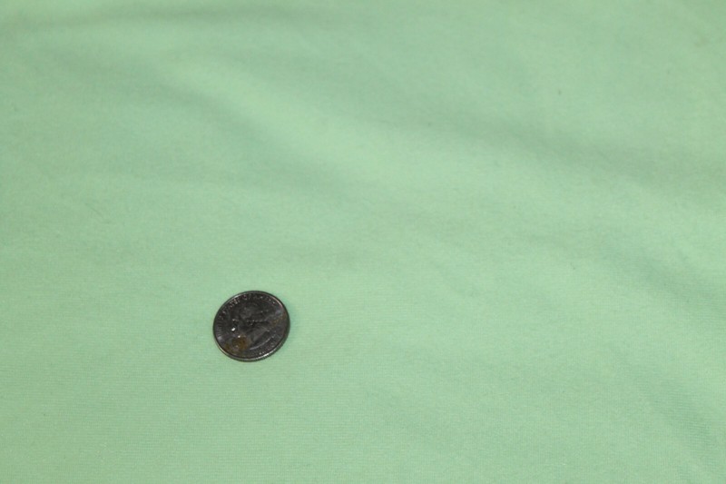1 yd Vtg Lime Green Micro Fiber Fashion Craft Toy Hobby Project Soft Fabric
