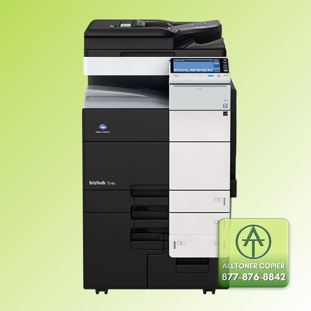 Konica Minolta BizHub 754e Monochrome A3 MFP Printer Scanner