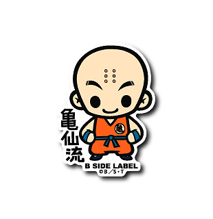 Dragon Ball B Side Label Sticker Kuririn From Jp Import Seal Manga Anime Db Ebay