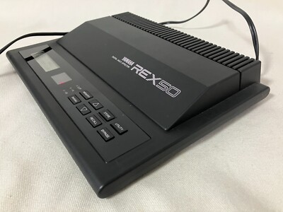 Yamaha REX50 Guitar Multi Effects Processor Vintage 1980s From