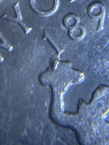 2007-P Wyoming State Quarter Error - Rotated Shadow + Big Die Chip - Picture 5 of 5