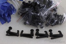 30pcs 4/4 3/4 Violin Fine Tuners Black String Adjuster Violin Accessories