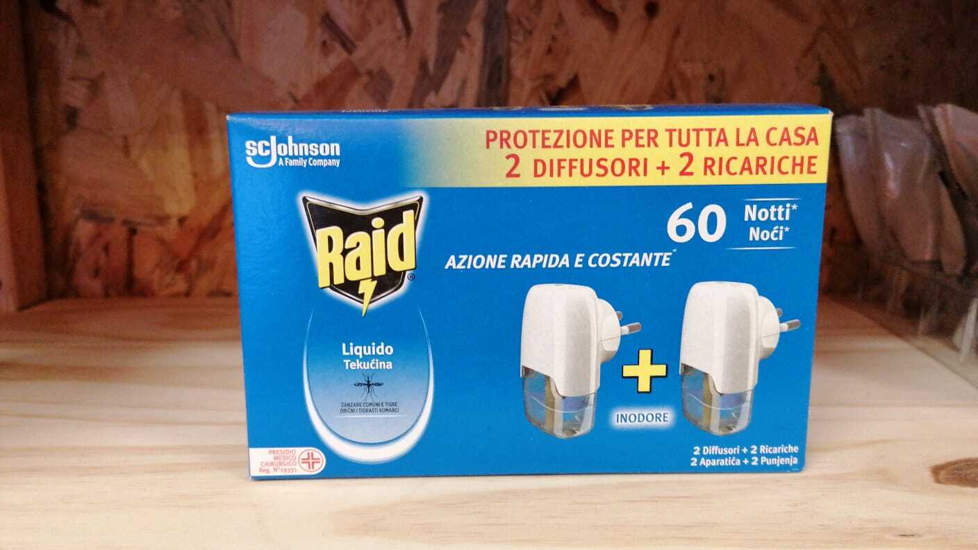 raid RAID LIQUIDO 2 DIFFUSORI 2 RICARICHE