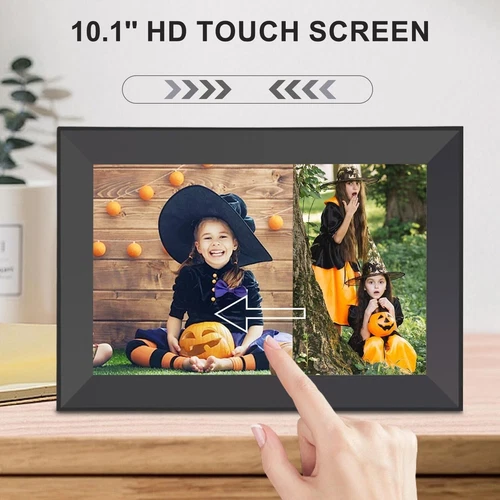 15.6 Inch Anmecs Digital Photo Frame, 32GB Memory, 1920*1080 IPS HD Touch Screen - Picture 2 of 9