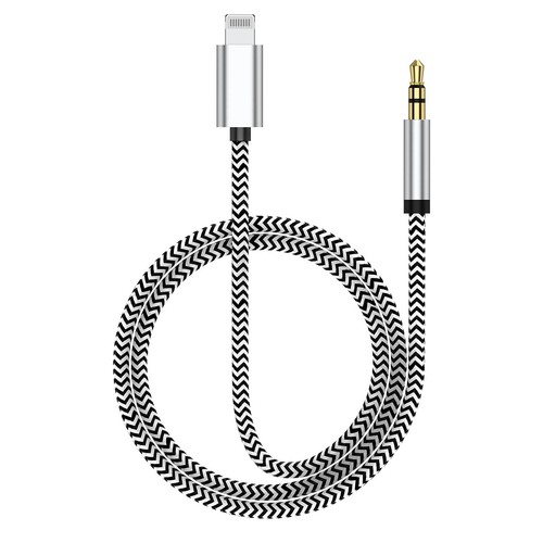 Kabel Auxiliar Del Adaptador Del Connector Para Auriculares DE 3,5mm Para iPhone - Bild 1 von 7