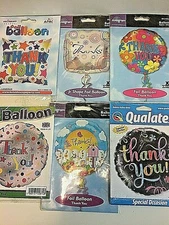 New Beautiful 18" Thank You Foil Balloons in their original packaging