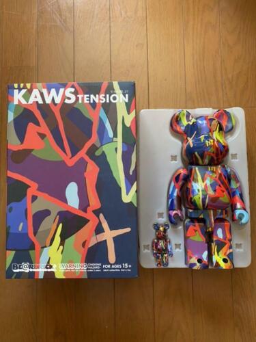 驚きの値段 MEDICOM TOY 100%&400% TENSION KAWS BE@RBRICK - その他