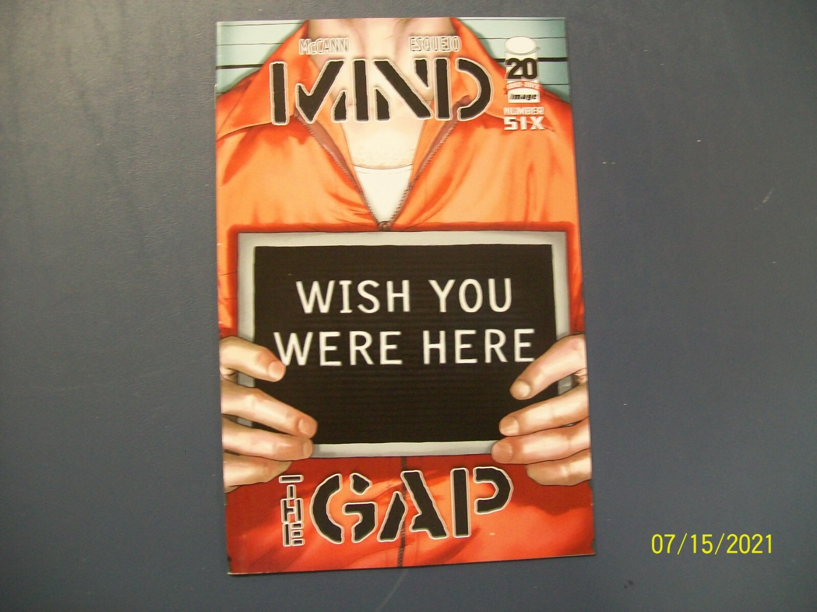 Mind (The Gap) #6 by Image Comics in Very Fine Condition