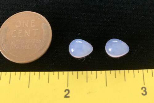 Ellensburg Blue Agate Cabs - Premium Gem Grade - Highest Quality ELLENSBURGBLUE