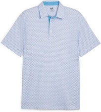 Image of Puma Cloudspun Palm Deco Polo Mens