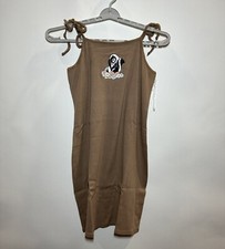 Women's Disney's Plus Size Flower Sleeveless Graphic Dress - Brown 3X