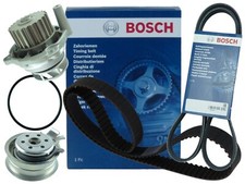 BOSCH Zahnriemen +Rolle Wapu Keilr. AUDI A3 VW GOLF 4 SKODA OCTAVIA 1.6/ 74/75KW